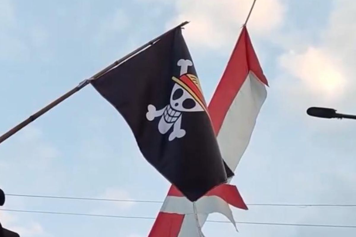 Pernah Dipakai Gibran, Lambang Bajak Laut One Piece Kini Dianggap Simbol Pemecah Belah?