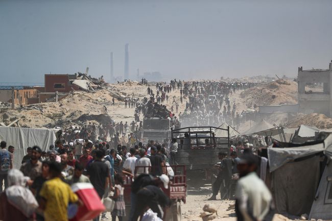 Warga Gaza Serbu Truk Bantuan, Krisis Kemanusiaan Makin Parah